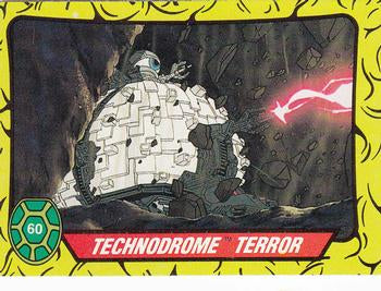#60 Technodrome Terror - 1989 O-Pee-Chee Teenage Mutant Ninja Turtles