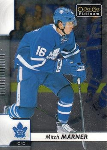 #60 Mitch Marner - Toronto Maple Leafs - 2017-18 O-Pee-Chee Platinum Hockey