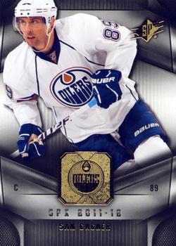 #60 Sam Gagner - Edmonton Oilers - 2011-12 SPx Hockey