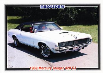 #60 1969 Mercury Cougar 428 CJ - 1992 Collect-A-Card Muscle Cars