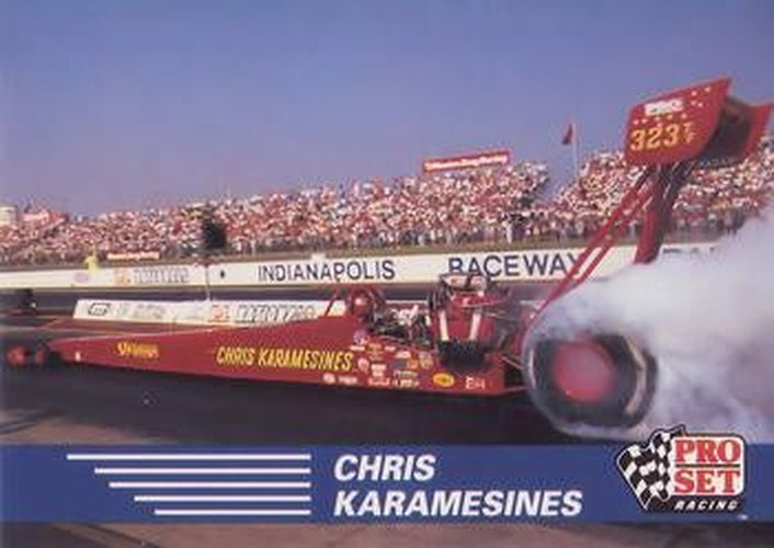 #60 Chris Karamesines' Car - 1991 Pro Set NHRA Racing