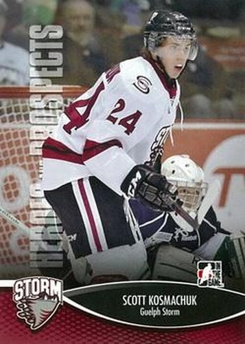 #60 Scott Kosmachuk - Guelph Storm - 2012-13 In The Game Heroes and Prospects Hockey