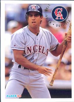 #60 Stan Javier - California Angels - 1994 Fleer Baseball
