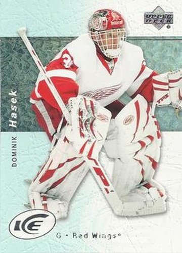 #60 Dominik Hasek - Detroit Red Wings - 2007-08 Upper Deck Ice Hockey