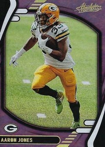 #60 Aaron Jones - Green Bay Packers - 2021 Panini Absolute Football