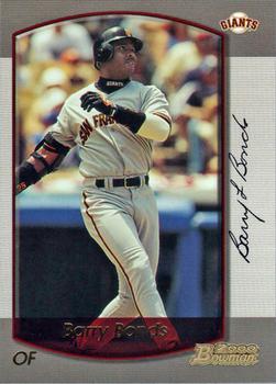 #60 Barry Bonds - San Francisco Giants - 2000 Bowman Baseball