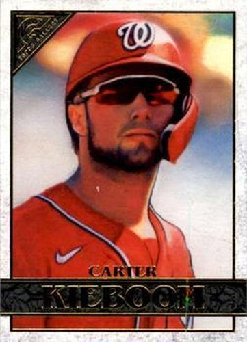 #60 Carter Kieboom - Washington Nationals - 2020 Topps Gallery Baseball