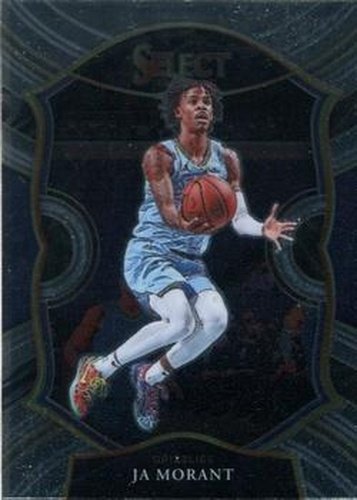 #60 Ja Morant - Memphis Grizzlies - 2020-21 Panini Select Basketball