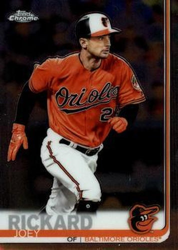 #60 Joey Rickard - Baltimore Orioles - 2019 Topps Chrome Baseball