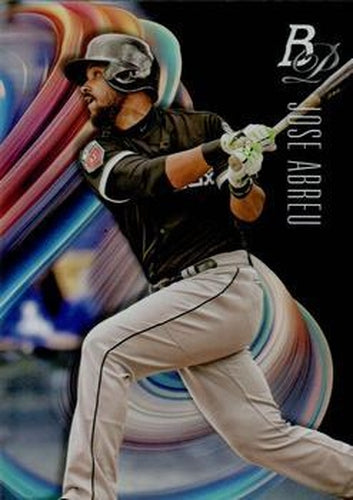 #60 Jose Abreu - Chicago White Sox - 2018 Bowman Platinum Baseball