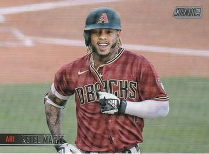 #60 Ketel Marte - Arizona Diamondbacks - 2021 Stadium Club Baseball
