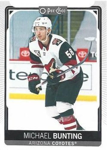 #60 Michael Bunting - Arizona Coyotes - 2021-22 O-Pee-Chee Hockey