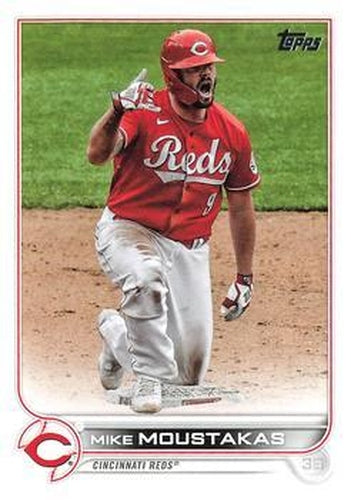 #60 Mike Moustakas - Cincinnati Reds - 2022 Topps Baseball