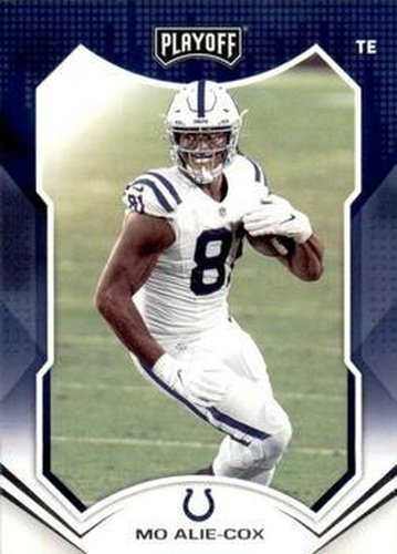 #60 Mo Alie-Cox - Indianapolis Colts - 2021 Panini Playoff Football