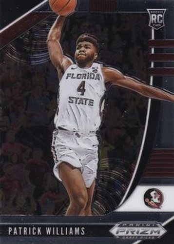 #60 Patrick Williams - Florida State Seminoles - 2020 Panini Prizm Draft Picks Collegiate Basketball