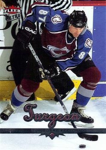 #60 Pierre Turgeon - Colorado Avalanche - 2005-06 Ultra Hockey