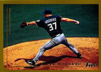 #60 Steve Woodard - Milwaukee Brewers - 1999 Topps Baseball