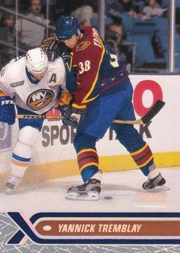 #60 Yannick Tremblay - Atlanta Thrashers - 2000-01 Stadium Club Hockey
