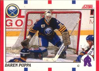 #60 Daren Puppa - Buffalo Sabres - 1990-91 Score Canadian Hockey