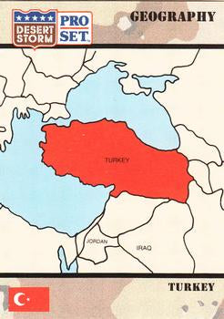 #60 Republic of Turkey - 1991 Pro Set Desert Storm