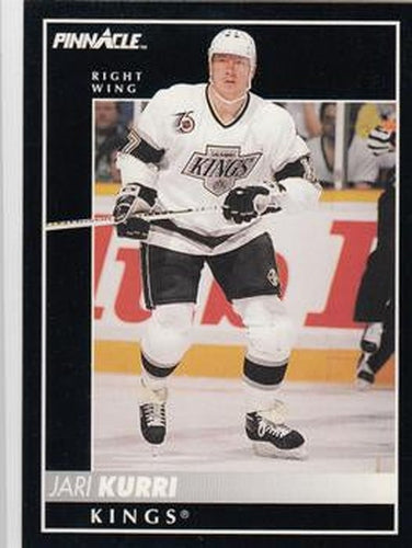 #60 Jari Kurri - Los Angeles Kings - 1992-93 Pinnacle Canadian Hockey