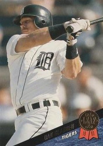 #60 Dan Gladden - Detroit Tigers - 1993 Leaf Baseball