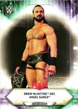 #60 Drew McIntyre def. Angel Garza - 2021 Topps WWE Wrestling