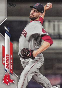 #60 Matt Barnes - Boston Red Sox - 2020 Topps Baseball