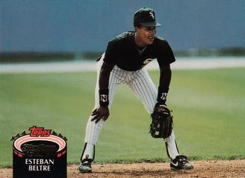 #611 Esteban Beltre - Chicago White Sox - 1992 Stadium Club Baseball