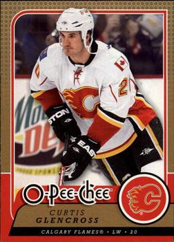 #611 Curtis Glencross - Calgary Flames - 2008-09 O-Pee-Chee Hockey