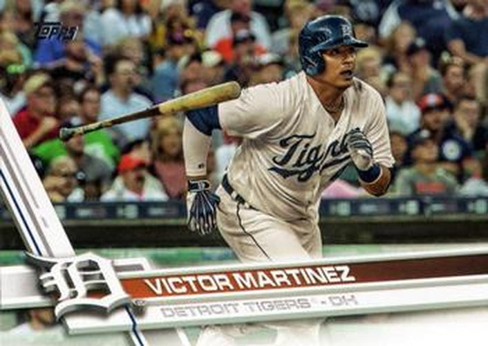 #611a Victor Martinez - Detroit Tigers - 2017 Topps Baseball