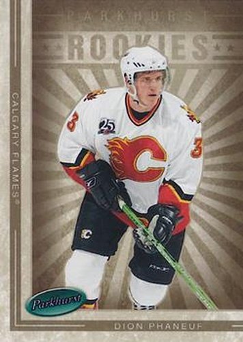 #612 Dion Phaneuf - Calgary Flames - 2005-06 Parkhurst Hockey