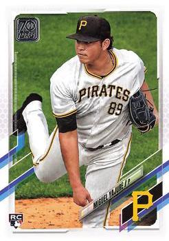 #612 Miguel Yajure - Pittsburgh Pirates - 2021 Topps Baseball