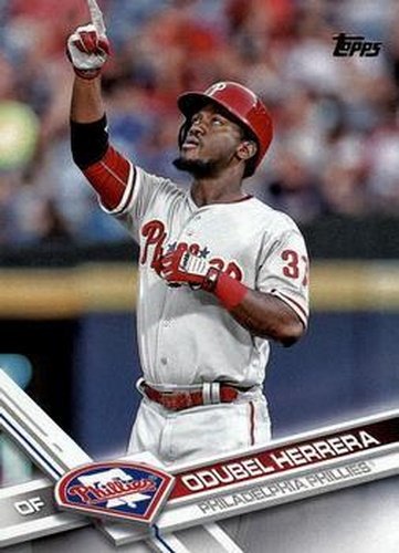 #612 Odubel Herrera - Philadelphia Phillies - 2017 Topps Baseball
