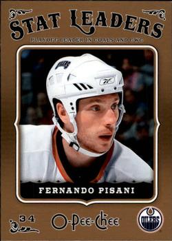 #612 Fernando Pisani - Edmonton Oilers - 2006-07 O-Pee-Chee Hockey