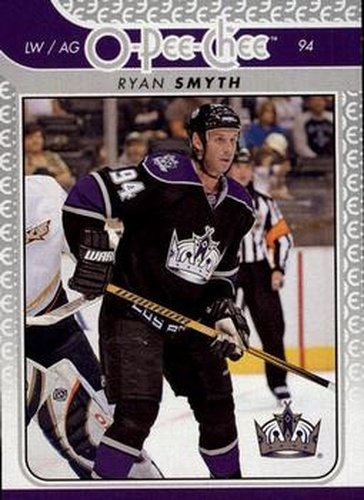 #613 Ryan Smyth - Los Angeles Kings - 2009-10 O-Pee-Chee Hockey