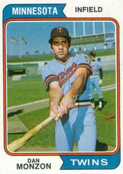 #613 Dan Monzon - Minnesota Twins - 1974 Topps Baseball
