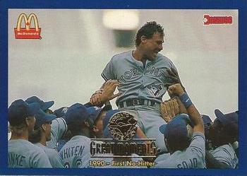 1993 Donruss McDonald's Toronto Blue Jays Great Moments