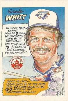 #34 Ernie Whitt - Toronto Blue Jays - 1992 Nabisco Baseball
