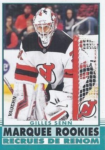 #615 Gilles Senn - New Jersey Devils - 2020-21 O-Pee-Chee Update Retro Hockey