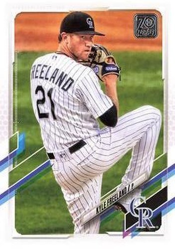 #615 Kyle Freeland - Colorado Rockies - 2021 Topps Baseball