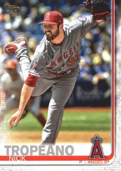#615 Nick Tropeano - Los Angeles Angels - 2019 Topps Baseball