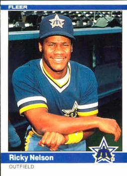 #615 Ricky Nelson - Seattle Mariners - 1984 Fleer Baseball
