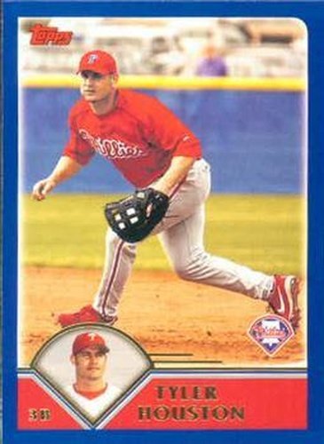 #615 Tyler Houston - Philadelphia Phillies - 2003 Topps Baseball