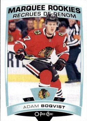 #616 Adam Boqvist - Chicago Blackhawks - 2019-20 O-Pee-Chee Update Hockey