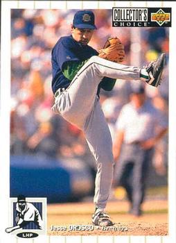 #616 Jesse Orosco - Milwaukee Brewers - 1994 Collector's Choice Baseball