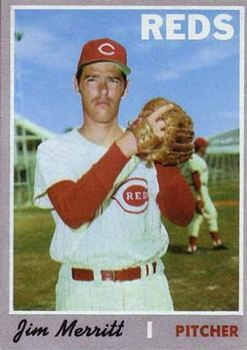 #616 Jim Merritt - Cincinnati Reds - 1970 Topps Baseball