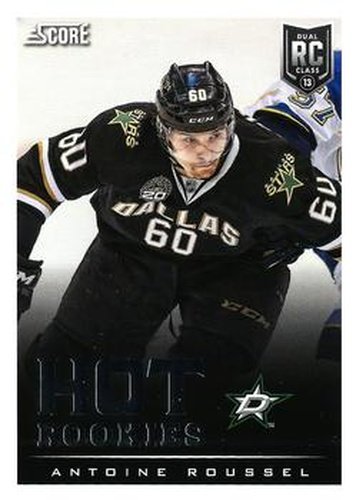 #617 Antoine Roussel - Dallas Stars - 2013-14 Score Hockey