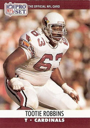 #618 Tootie Robbins - Phoenix Cardinals - 1990 Pro Set Football