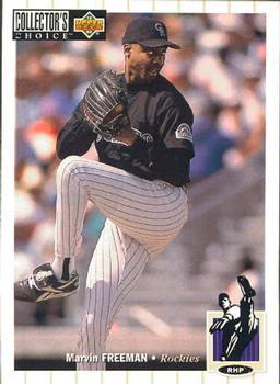 #618 Marvin Freeman - Colorado Rockies - 1994 Collector's Choice Baseball
